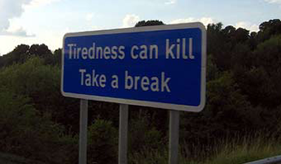 Tiredness Kills