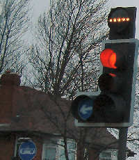 Tram traffic lights