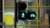 Toucan crossing lights